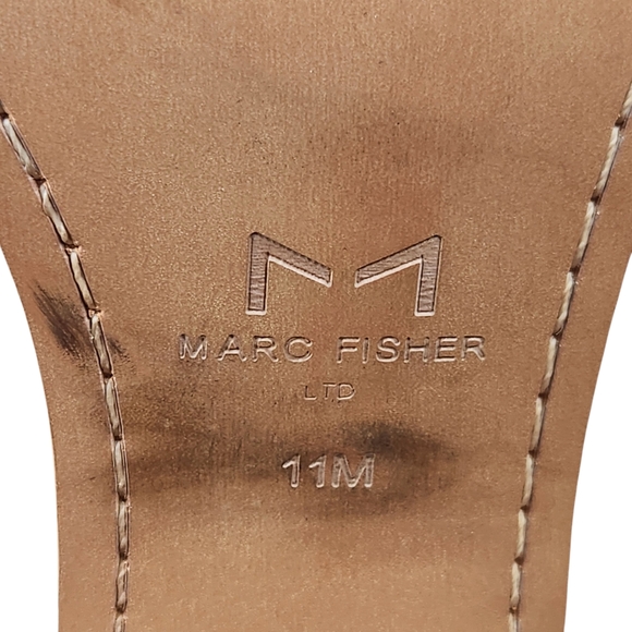 Marc Fisher Oshay Cloud Suede Leather Western Chelsea Ankle Boots Womens Size 11 - Picture 11 of 11